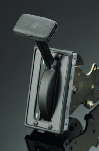 Friction throttle control assembly.