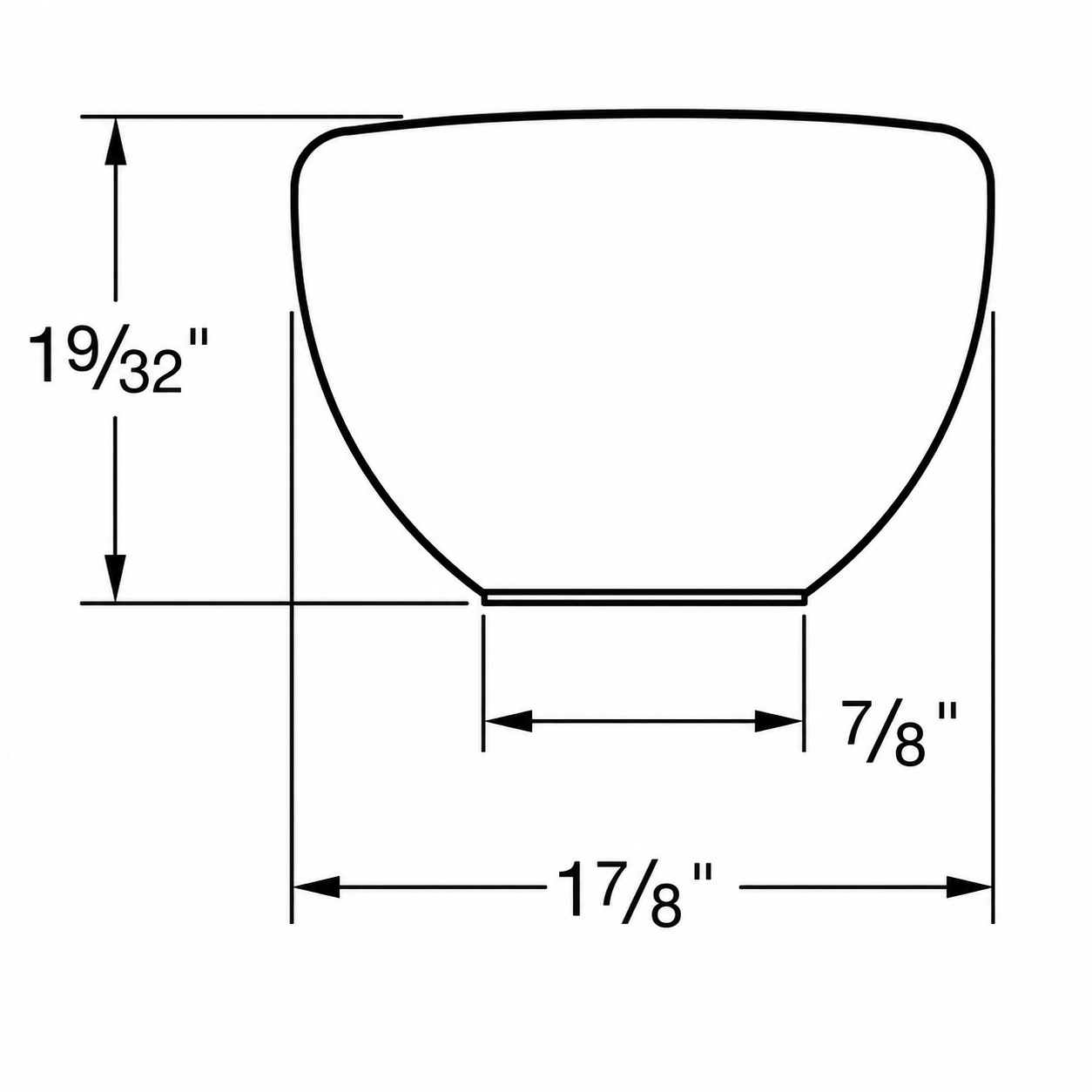 30162 knob dimension drawing.