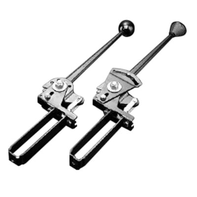 Standard and push button heavy duty lever controls.